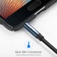 Кабель UGREEN AV118 3.5mm Male to 3.5mm Female Extensioin Cable 2m Blue (40675) - изображение 4