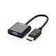 Адаптер Ugreen DP109 DP Male to VGA Female Converter Black (20415) - изображение 1