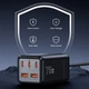 Зарядний пристрій Asometech 75W (2xUSB, 3xType-C) Quick charge - зображення 6