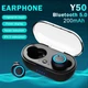 Беспроводные Y50 Bluetooth Наушники Спорт Сенсорное управление, black - изображение 2