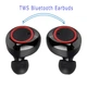 Беспроводные Y50 Bluetooth Наушники Спорт Сенсорное управление, black - изображение 9