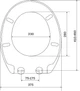Сиденье-крышка для унитаза KOLLER POOL Orion Eurostandard C9 Soft Close дюропласт - изображение 14