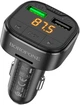 Автомобильный FM модулятор Borofone BC43 18W (QC3.0 + 2 USB + BT5.0) Black (33518) - изображение 1