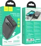 Внешний аккумулятор (Power Bank) Hoco J102A 20W 20000mAh LEDDisplay (PD3.0 QC3.0) 1C+1A+Micro Black (33515) - изображение 6