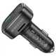 Автомобильный FM модулятор Borofone BC43 18W (QC3.0 + 2 USB + BT5.0) Black (33518) - изображение 5