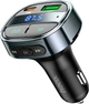 Автомобільний FM модулятор Hoco E70 30W BT5.0 (PD3.0, QC3.0) порти TypeC + USB Black (33519) - зображення 1