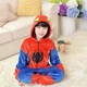 Детская пижама кигуруми Человек паук Синий Kigurumi kcr2002 110 см - изображение 4