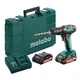 Акумуляторний ударний шуруповерт Metabo SB 18 + 2 акб 18 V 2 Ah + з/у SC 60 Plus + кейс (602245560) - зображення 1