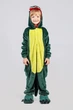 Детская пижама кигуруми Динозавр (дракон) Зеленый Kigurumi kcr0040 100 см - изображение 2