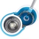 Швабра с турбо отжимом и ведром с корзиной центрифугой Spin Mop 360 Голубое (D-2019090561) - изображение 2