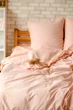 Постельное белье Бязь Голд Люкс, Vital Textile полуторный 150х220см (BL-7) светло розовый - изображение 4