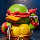 Фигурка Numskull Official Teenage Mutant Ninja Turtles Raphael TUBBZ Черепашки Ниндзя: Рафаэль: Косплей утка - изображение 6