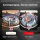 Набор из 5 защитных накладок круглых антипригарных на плиту из алюминиевой фольги фольга для газовых плит - изображение 5