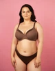 Трусики слип Brabrabra 1(XS) Темно-коричневый (87612) - изображение 4