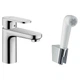 Смеситель для умывальника Hansgrohe Vernis Blend 100V с гигиенической лейкой Хром (71215000) - изображение 1
