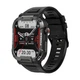 Смарт-годинник Smart Watch MK66 Sport чорний з функцією Bluetooth дзвінка - изображение 2