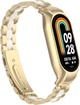 Металевий ремінець Shark для Mi Smart Band 8 White Gold (33572-65) - зображення 4