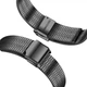 Металлический Браслет Counic (20 мм) Black (33568-2B) - изображение 3