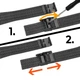 Металлический Браслет Counic (20 мм) Black (33568-2B) - изображение 4