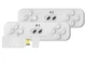Игровая консоль Data Frog HDMI в стиле ретро с беспроводными контроллерами белый (1010-940-00) - изображение 1