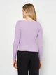 Кардиган вязаный женский Stradivarius 5013/713/604 S Сиреневый (SZ05013713604026) - изображение 2
