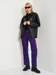 Брюки женские Stradivarius 7454/187/010 34 Синие с красным (SZ07454187010346) - изображение 3