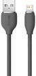 Кабель Baseus Jelly Liquid Silica Gel USB - Lightning (M/M), 2.4 A, 2 м, Black (CAGD000101) - изображение 2