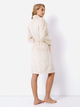 Халат жіночий Aruelle Zahra bathrobe L Бежевий (5905616140308) - зображення 2