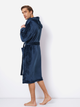 Szlafrok Aruelle William bathrobe 2XL Granatowt (5907479343117) - obraz 2