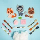 Набір для творчості для дітей 6+ DIY швейний набір з фетру для виготовлення 3 іграшок «Троє кошенят» IgrashkiDIY - изображение 4