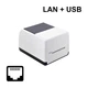 Термотрансферний принтер етикеток Xprinter XP-T451B LAN (Ethernet) + USB - зображення 1