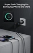 Быстрое зарядное устройство GaN 65W ASOMETECH GaN 65W PPS PD+QC4.0 3-порта (USB + 2 Type-C) для ноутбука, планшета, смартфона (RCE-6501) - изображение 3