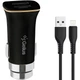 Автомобильное зарядное устройство Gelius Apollo GP-CC01 2USB 3.1A 15W + кабель Lightning Black - изображение 1
