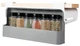Подвесной органайзер набор емкостей для специй Under-shelf Spice Rack 6 шт - изображение 5