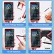Цифровой мультиметр HUAJIAYI FS8233 PRO Black с сенсорным экраном - изображение 9