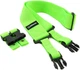 Гітарний ремінь DIMARZIO 2 INCH NYLON CLIPLOCK NEON GREEN - зображення 2