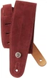 Ремень гитарный D'Addario 25SS03-DX Suede Guitar Strap (Burgundy) - изображение 3