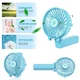 Вентилятор аккумуляторный мини с ручкой USB Handy Mini Fan - изображение 4