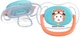 Пустышка силиконовая Bebe Confort Physio Air Dummy Traveller 18-36 месяцев 2 шт Синяя и оранжевая (3104201790) - изображение 2