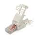 Конектор RJ45 Kingda KD-PGU8054-C6, безінструментальний, тип UTP, Cat 6 - зображення 1