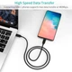 Кабель USB 2.0 Type-C M-M Choetech CC0004 3м 60W PVC чорний - зображення 5