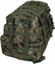 Тактичний рюкзак 36л Mil-Tec Assault Pack Digital Woodland 14002271 - изображение 5