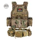 ПЛИТОНОСКА ТА РПС Yakeda VTS-6026 Cordura 1000D MULTICAM Розвантажувальний жилет тактичний Швидкознімна - изображение 1