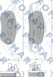 Тормозные колодки FOMAR FO668881 Ford Focus 1075558, 1107697, 1151049 - изображение 1