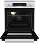Плита Gorenje комби, 71л, 60x60см, дисплей, чугун, с крышкой, программатор IconLed,нерж (GKS6C70XF) - изображение 4