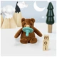 Пустышка MinikOiOi силиконовая с мягкой игрушкой Sleep Buddy 0+m (Moi) (101010008) - изображение 3