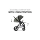 Коляска Hauck 2 в 1 Walk N Care Air (Dark Olive) (16549-2) - изображение 4