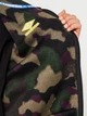 Толстовка на флисе, на молнии мужская Umbro Terrain Polar Fleece Zip Hoodie C10030-JSU L Темно-зеленая с черным (5057807701154) - изображение 5