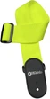 Ремень гитарный DIMARZIO NYLON WITH LEATHER ENDS (NEON YELLOW) - изображение 1