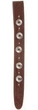 Ремень гитарный D'Addario DELUXE LEATHER GUITAR STRAP (CONCHOS, BROWN) - изображение 3